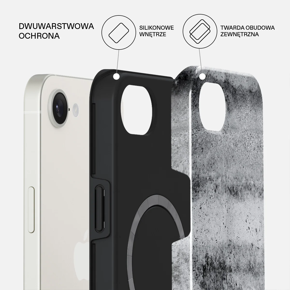 Concrete Jungle - iPhone 17e Etui - Image 2