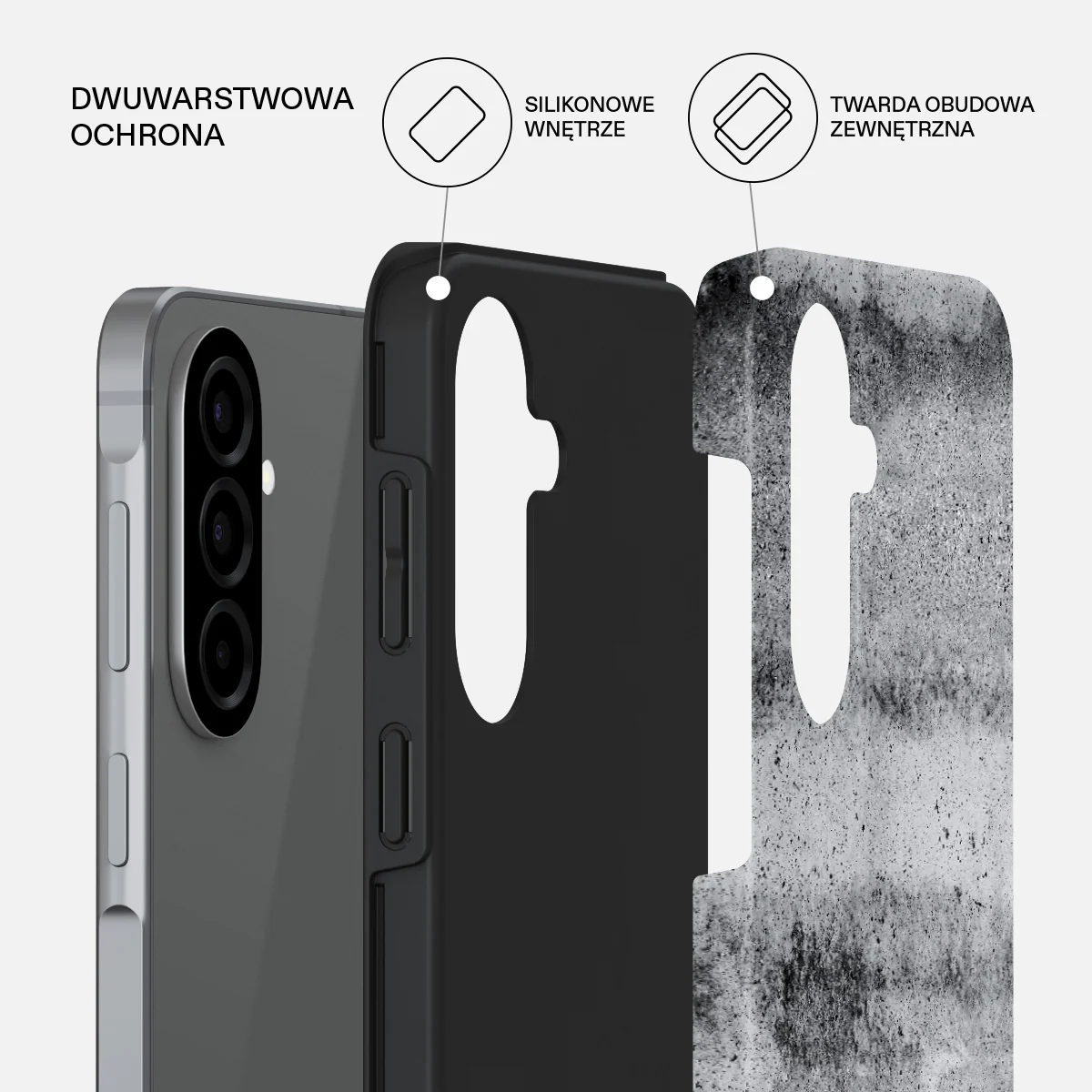 Concrete Jungle - Samsung Galaxy A57 5G Etui - Image 2