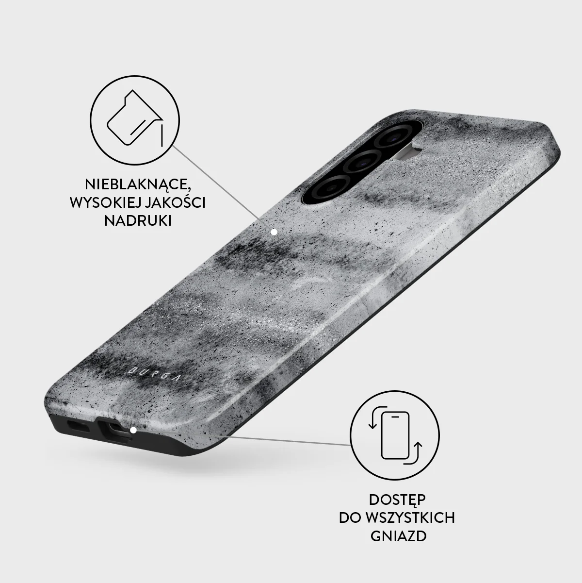 Concrete Jungle - Samsung Galaxy A57 5G Etui - Image 3