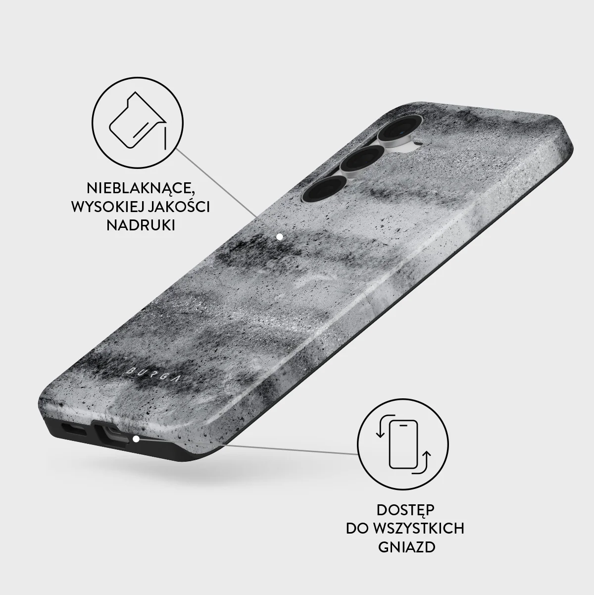 Concrete Jungle - Samsung Galaxy S25 FE Etui - Image 3