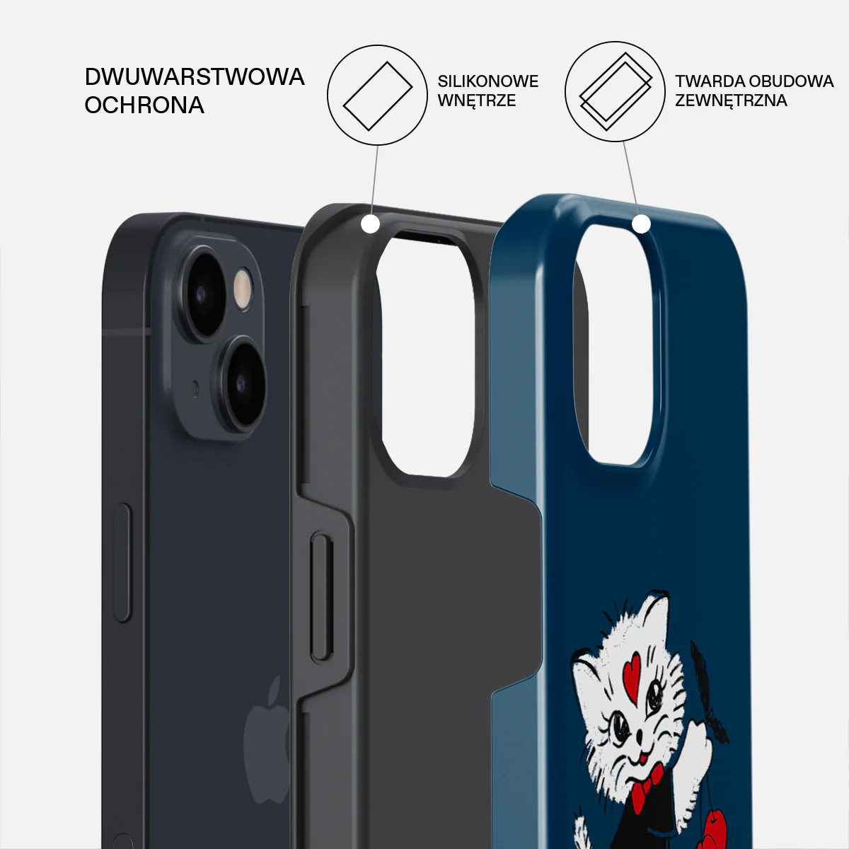 Crossed Path - iPhone 13 Mini Etui - Image 2