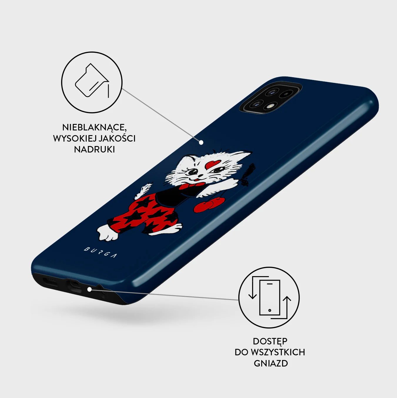 Crossed Path - Samsung Galaxy A22 5G Etui - Image 3