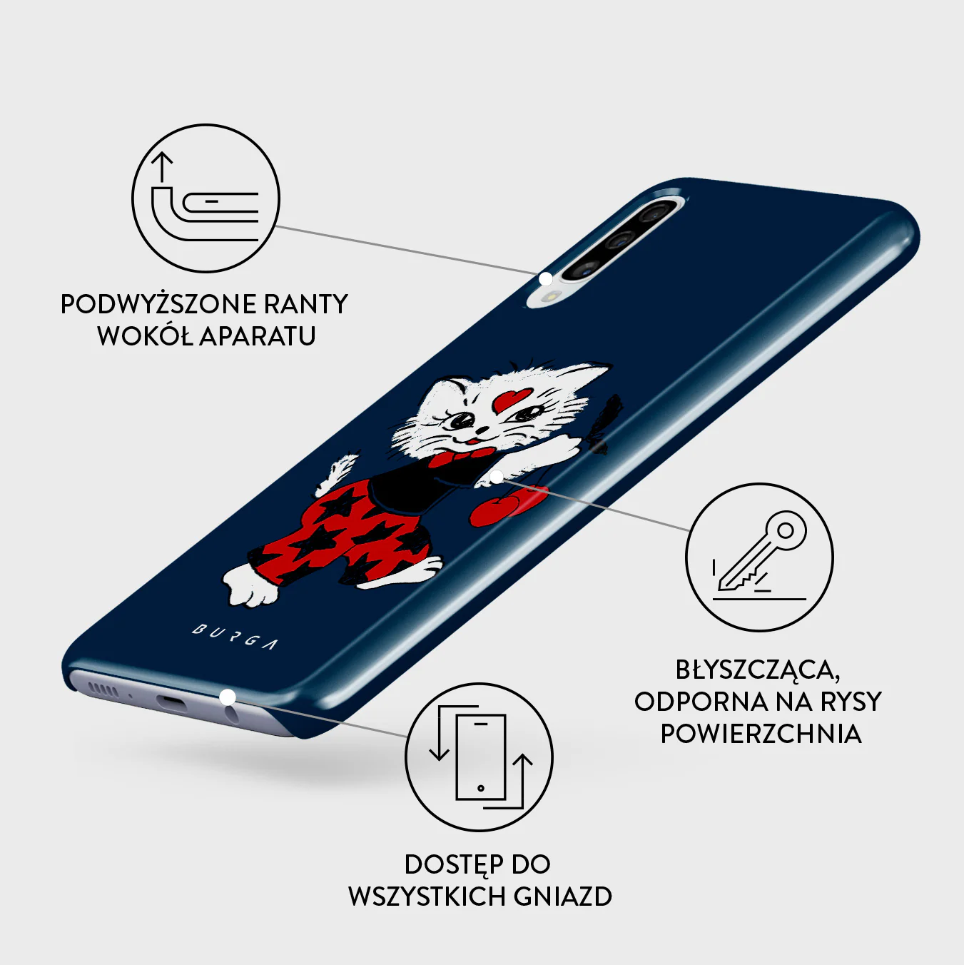 Crossed Path - Samsung Galaxy A50 Etui - Image 3