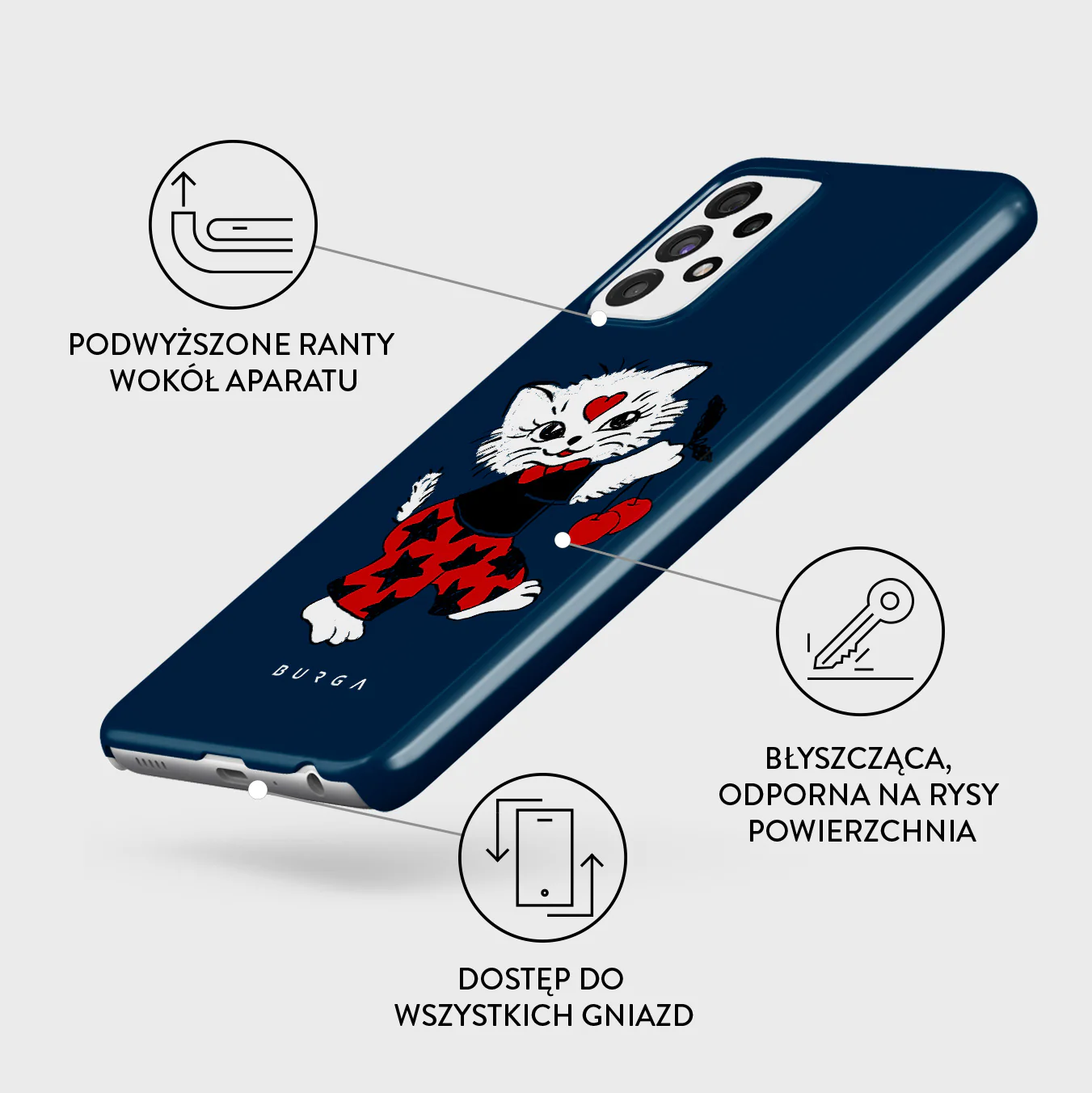 Crossed Path - Samsung Galaxy A72 4G / 5G Etui - Image 3