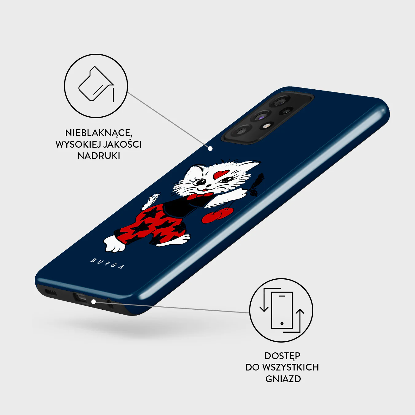 Crossed Path - Samsung Galaxy A72 4G / 5G Etui - Image 7