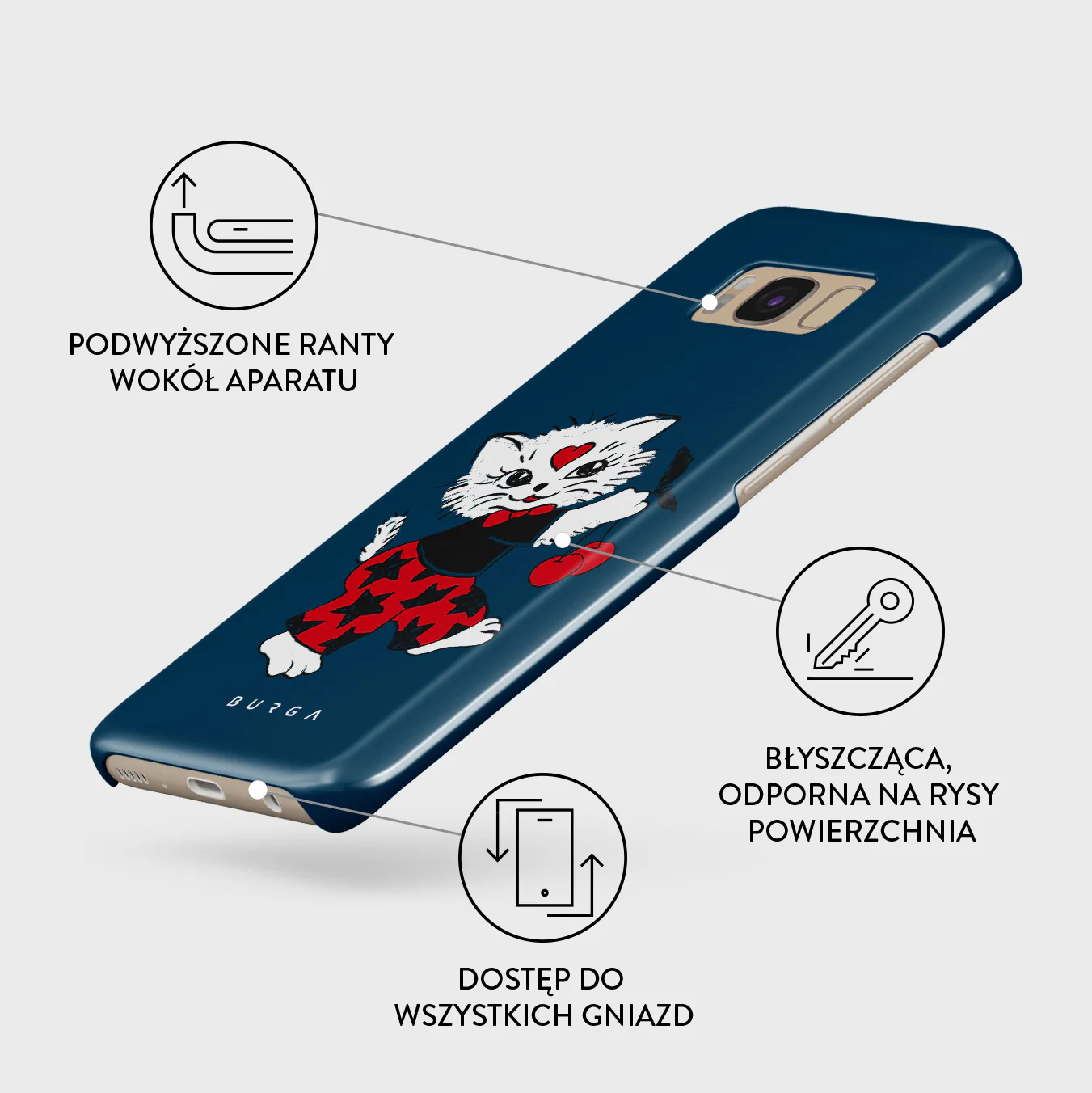 Crossed Path - Samsung Galaxy S8 Etui - Image 3