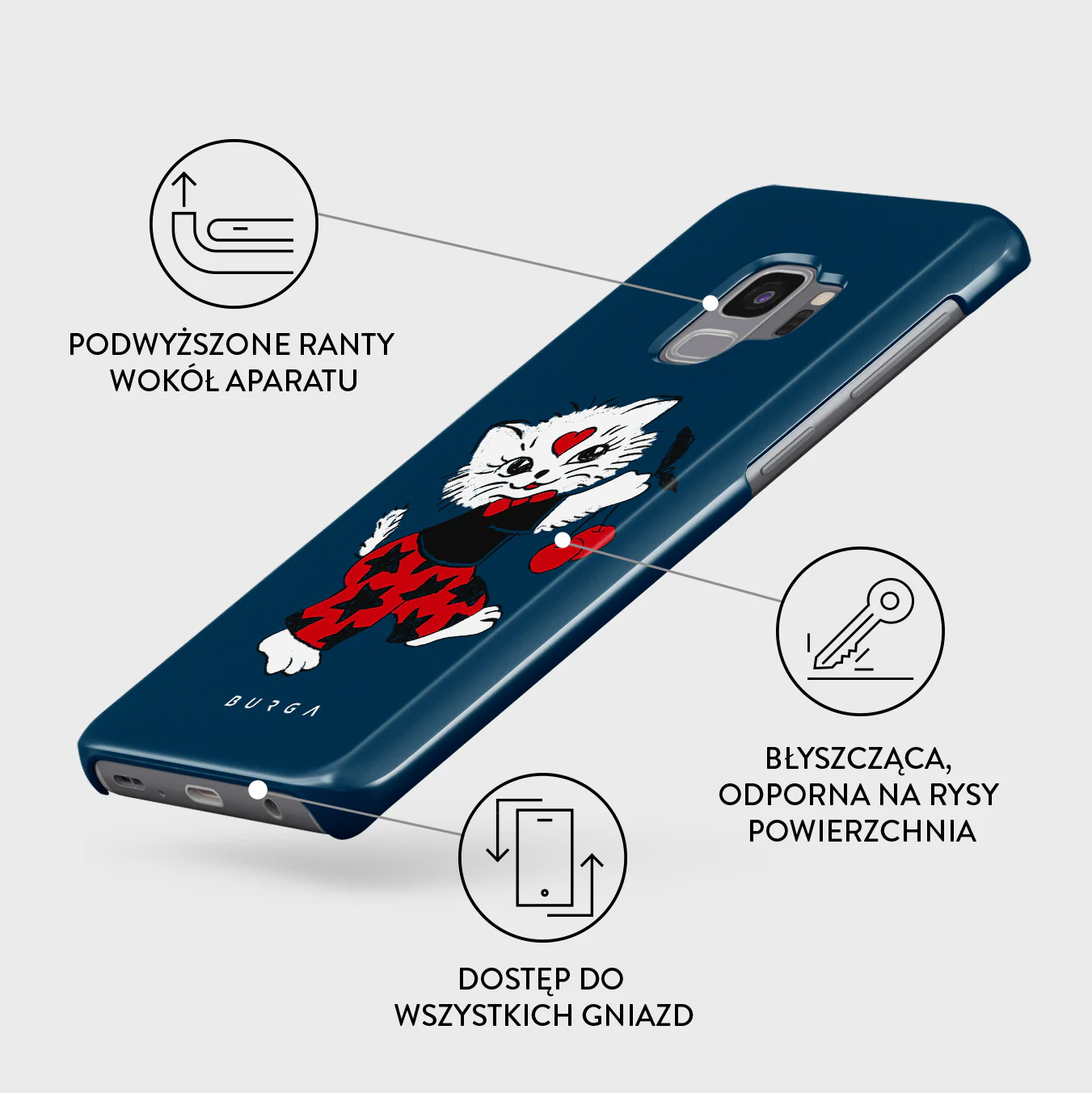 Crossed Path - Samsung Galaxy S9 Etui - Image 3