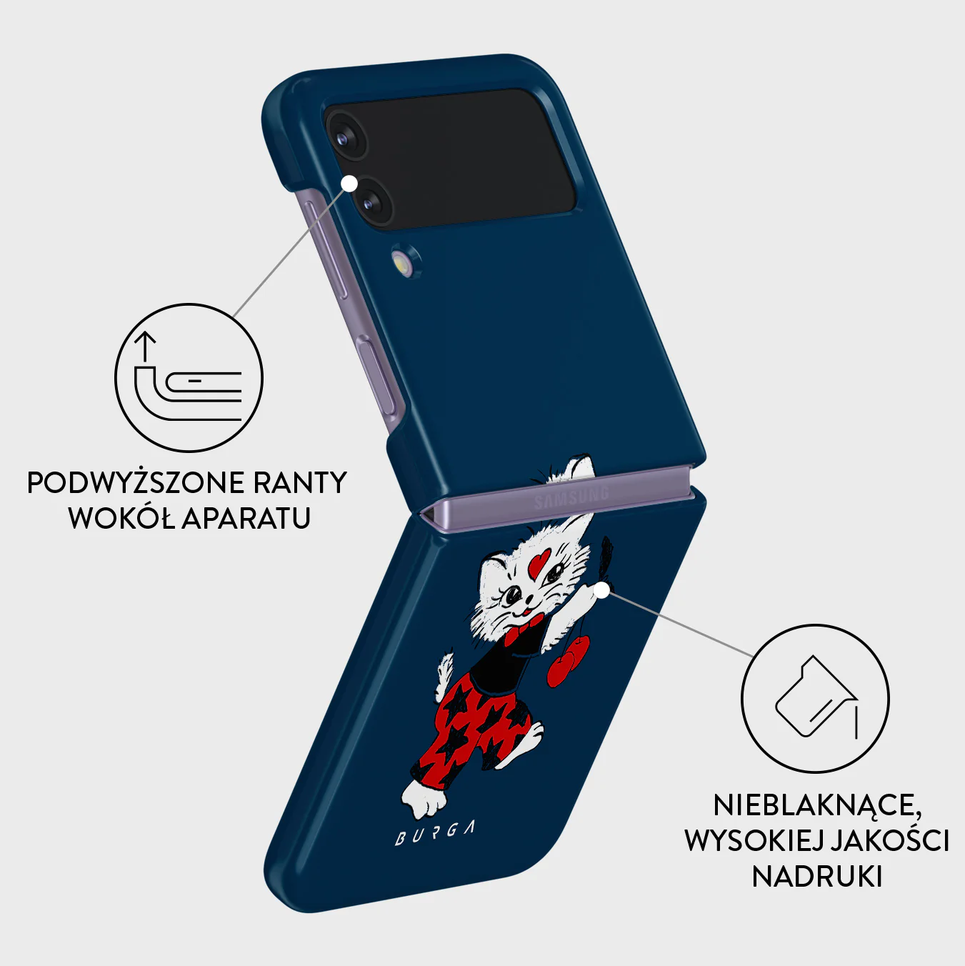 Crossed Path - Samsung Galaxy Z Flip 4 Etui - Image 3