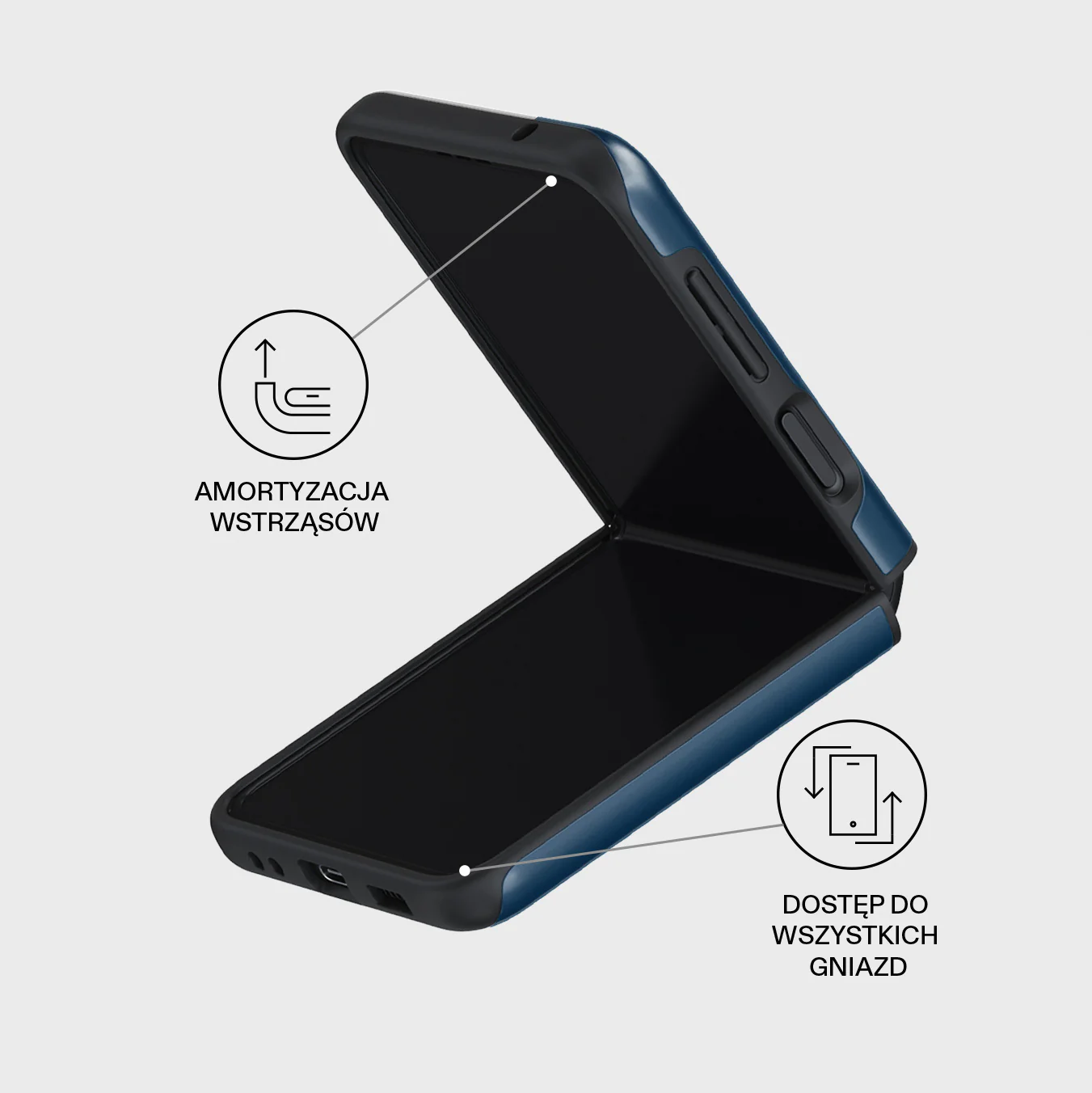 Crossed Path - Samsung Galaxy Z Flip 4 Etui - Image 9