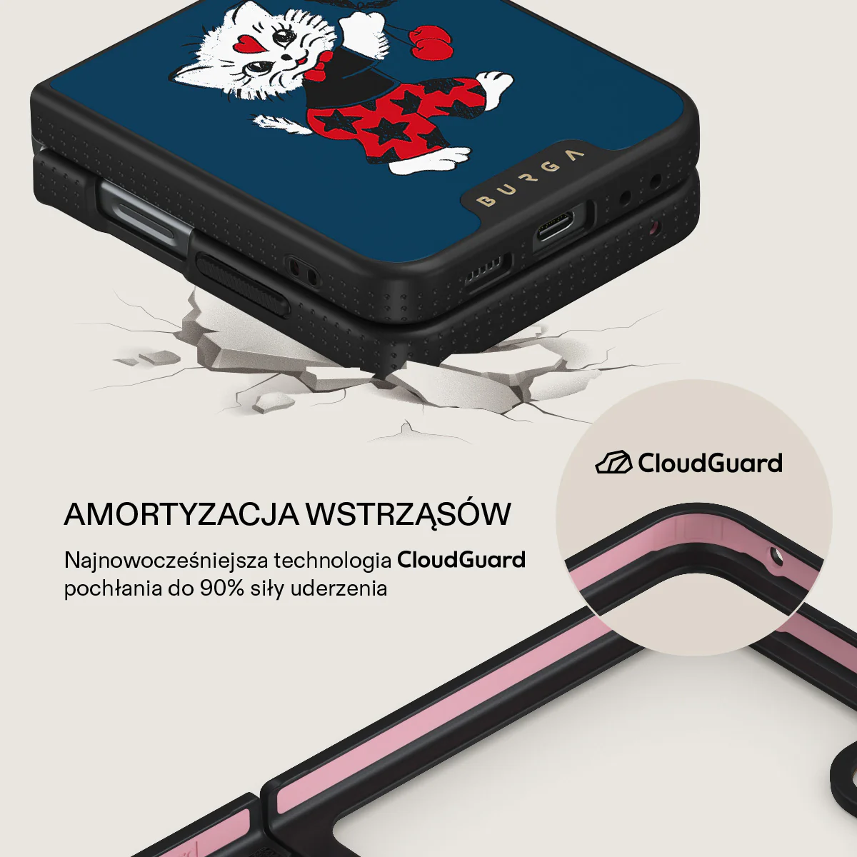 Crossed Path - Samsung Galaxy Z Flip 5 Etui - Image 10