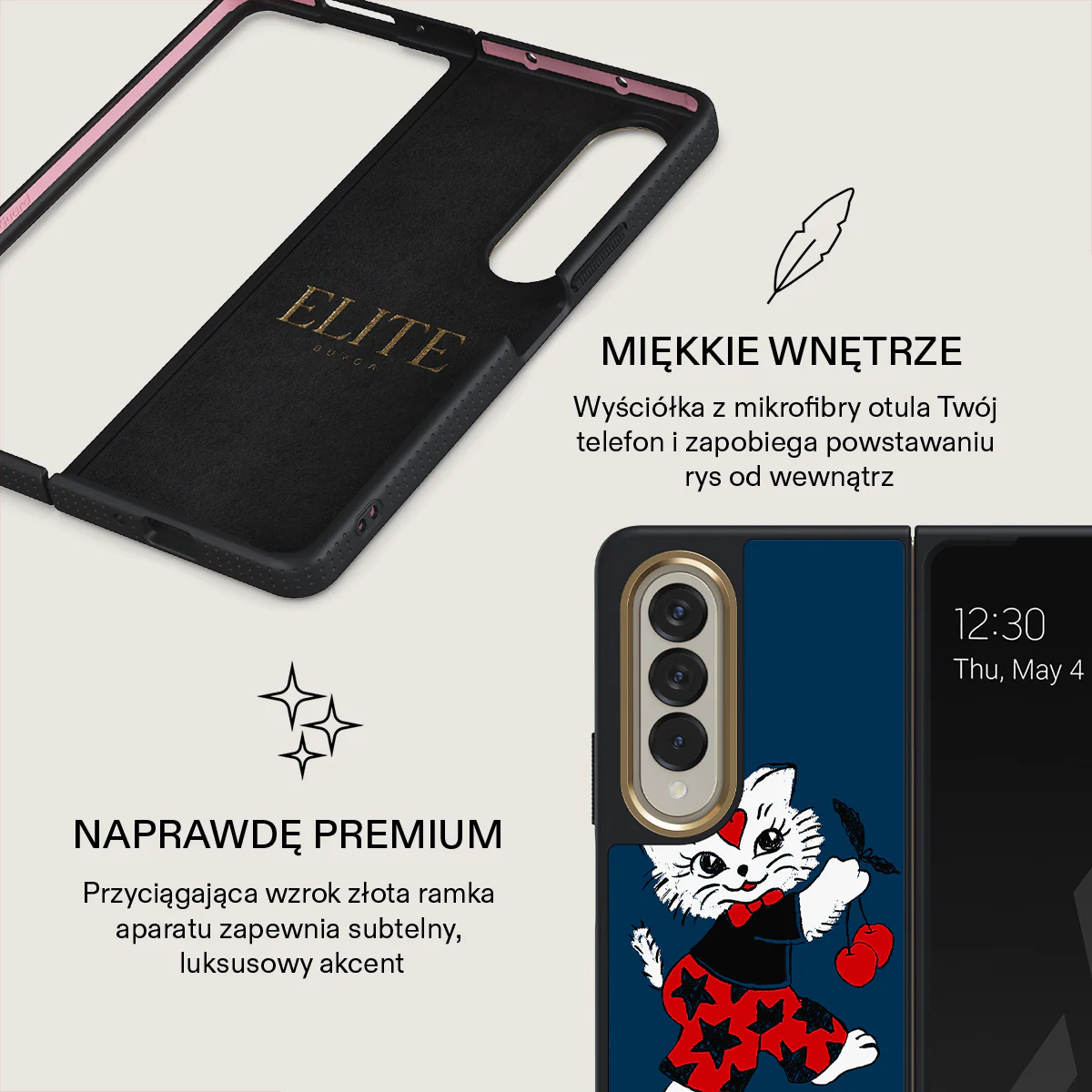 Crossed Path - Samsung Galaxy Z Fold 4 Etui - Image 11