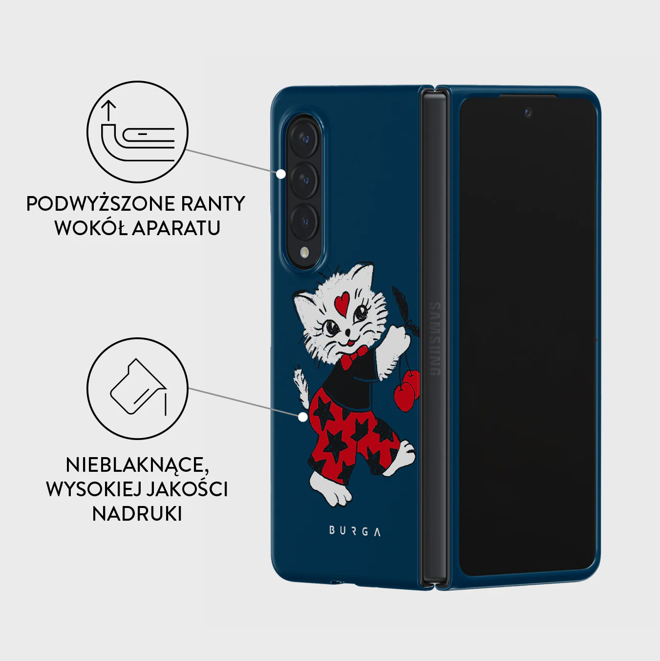 Crossed Path - Samsung Galaxy Z Fold 4 Etui - Image 3