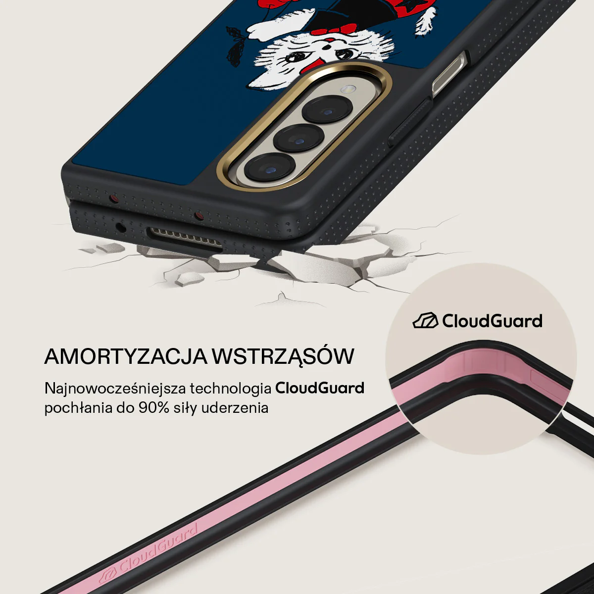Crossed Path - Samsung Galaxy Z Fold 4 Etui - Image 8