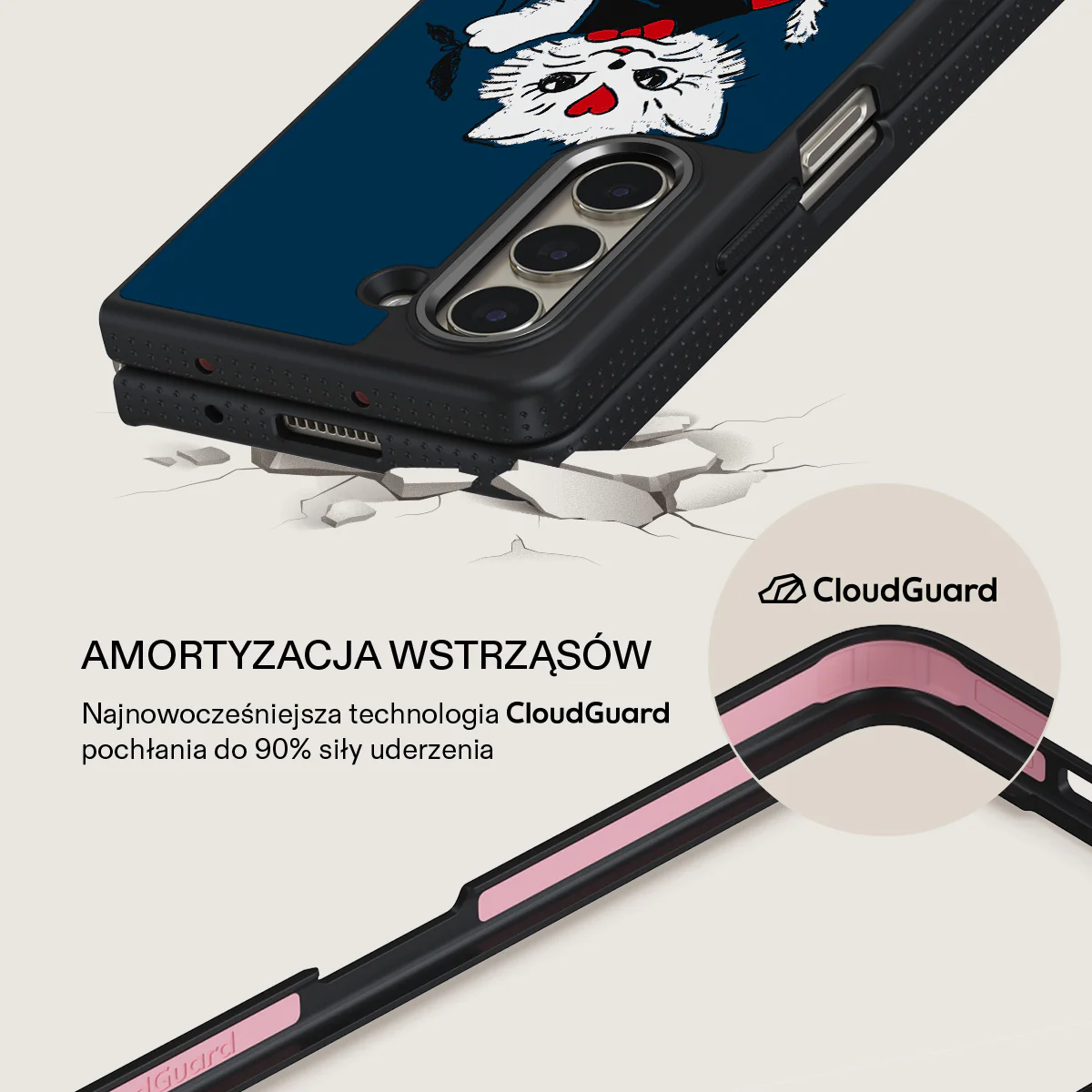 Crossed Path - Samsung Galaxy Z Fold 5 Etui - Image 10