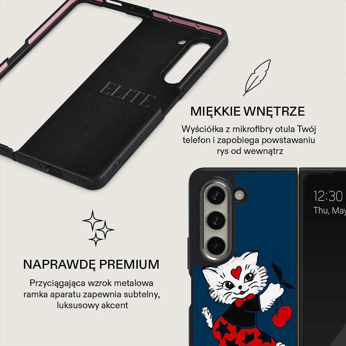 Crossed Path - Samsung Galaxy Z Fold 5 Etui - Image 13