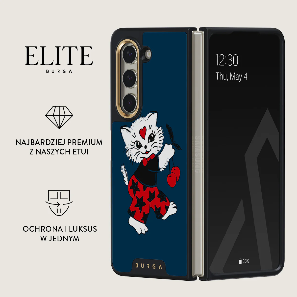 Crossed Path - Samsung Galaxy Z Fold 5 Etui - Image 2