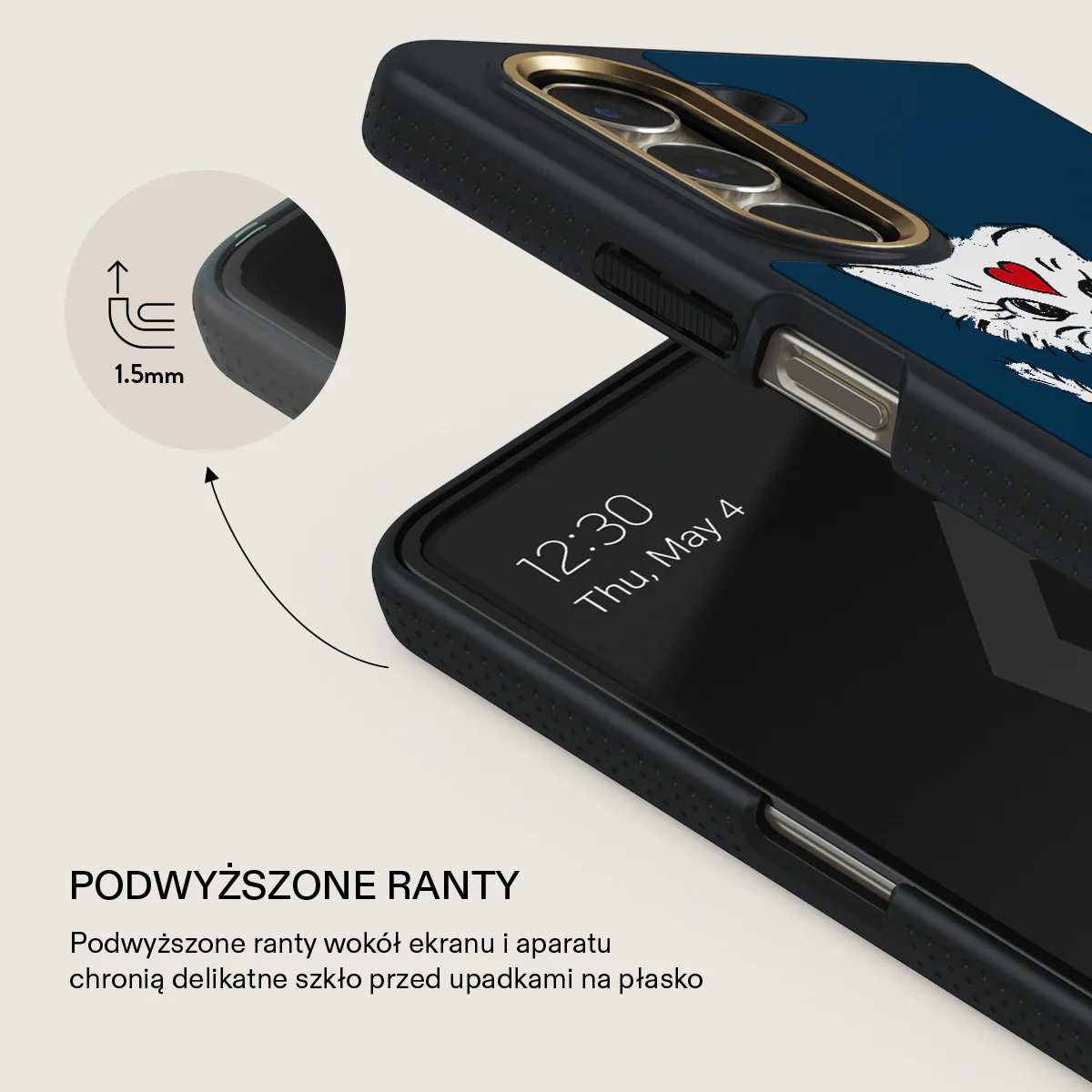 Crossed Path - Samsung Galaxy Z Fold 5 Etui - Image 4