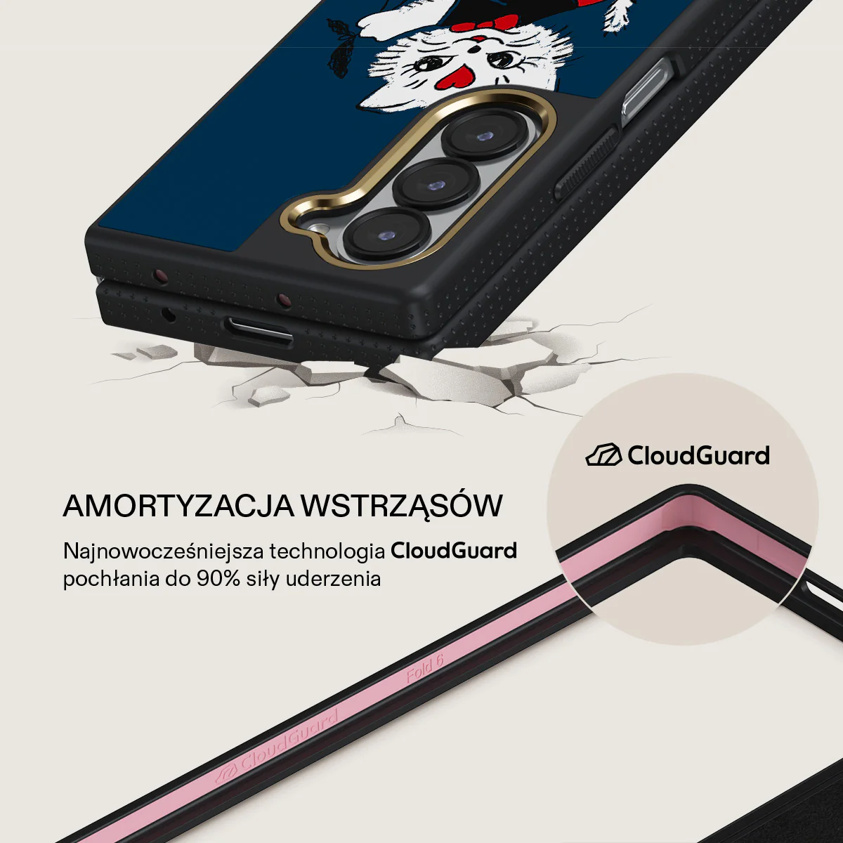 Crossed Path - Samsung Galaxy Z Fold 6 Etui - Image 3