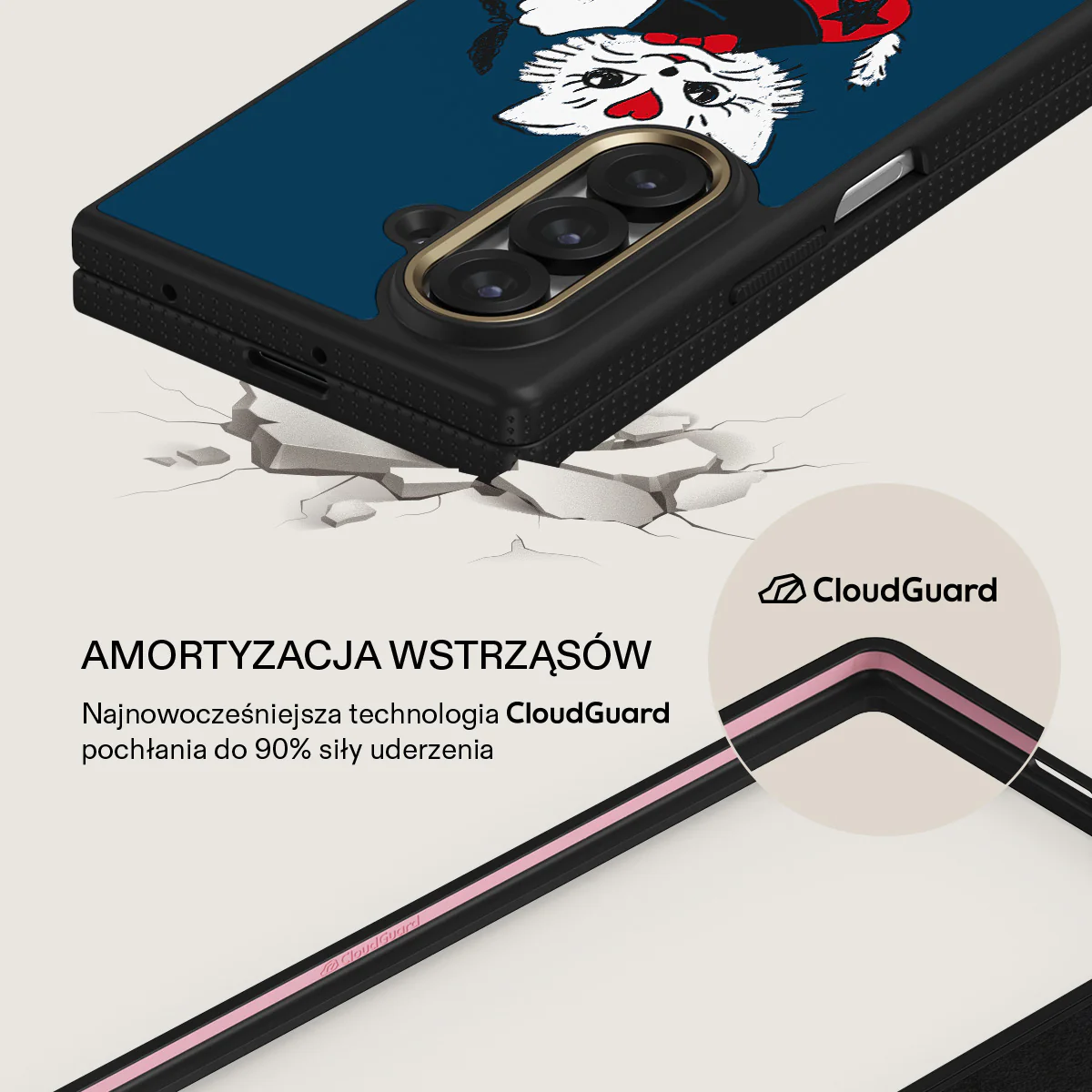 Crossed Path - Samsung Galaxy Z Fold 7 Etui - Image 3