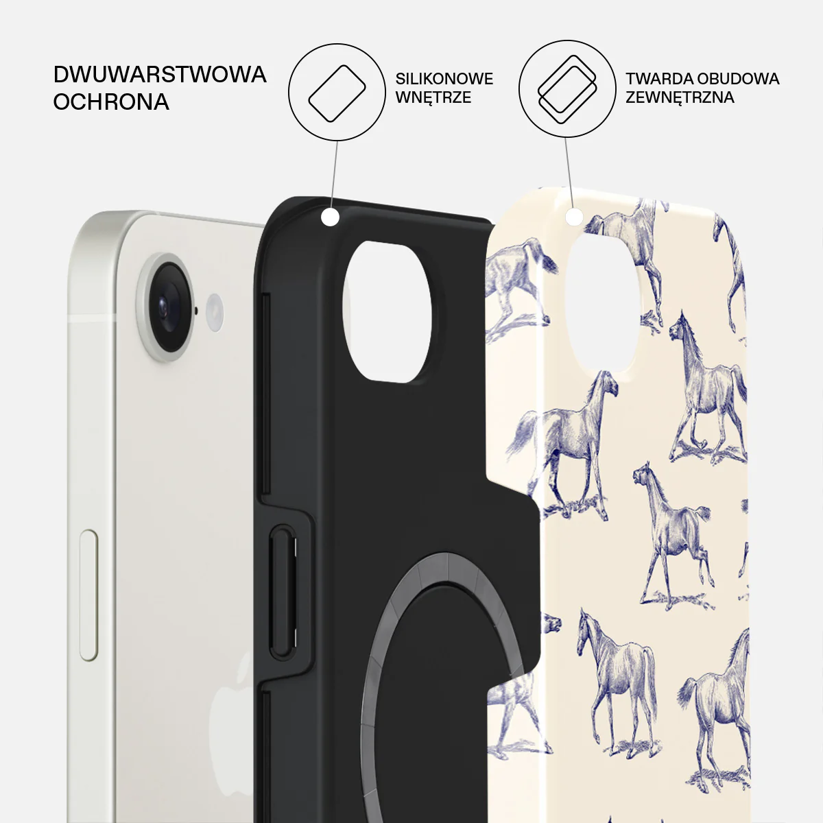 Derby Race - iPhone 17e Etui - Image 2