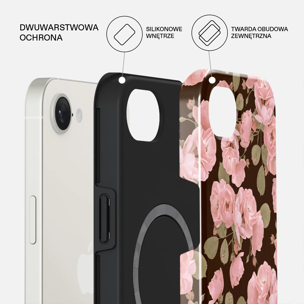 Desert Rose - iPhone 17e Etui - Image 2