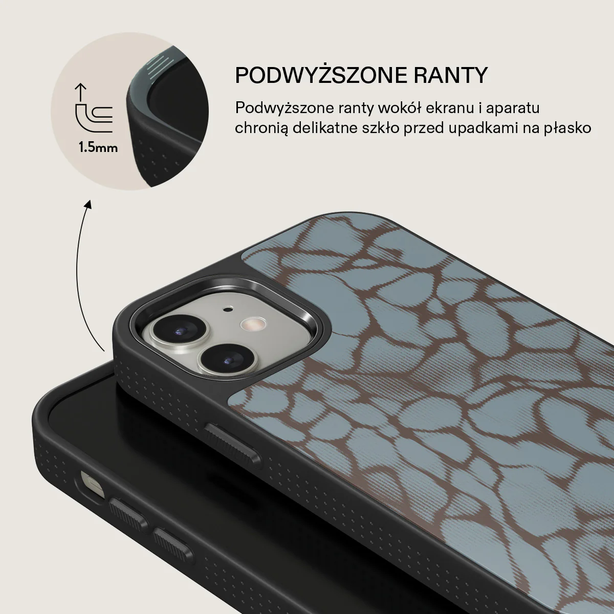 Distorsion - iPhone 12 Etui - Image 15