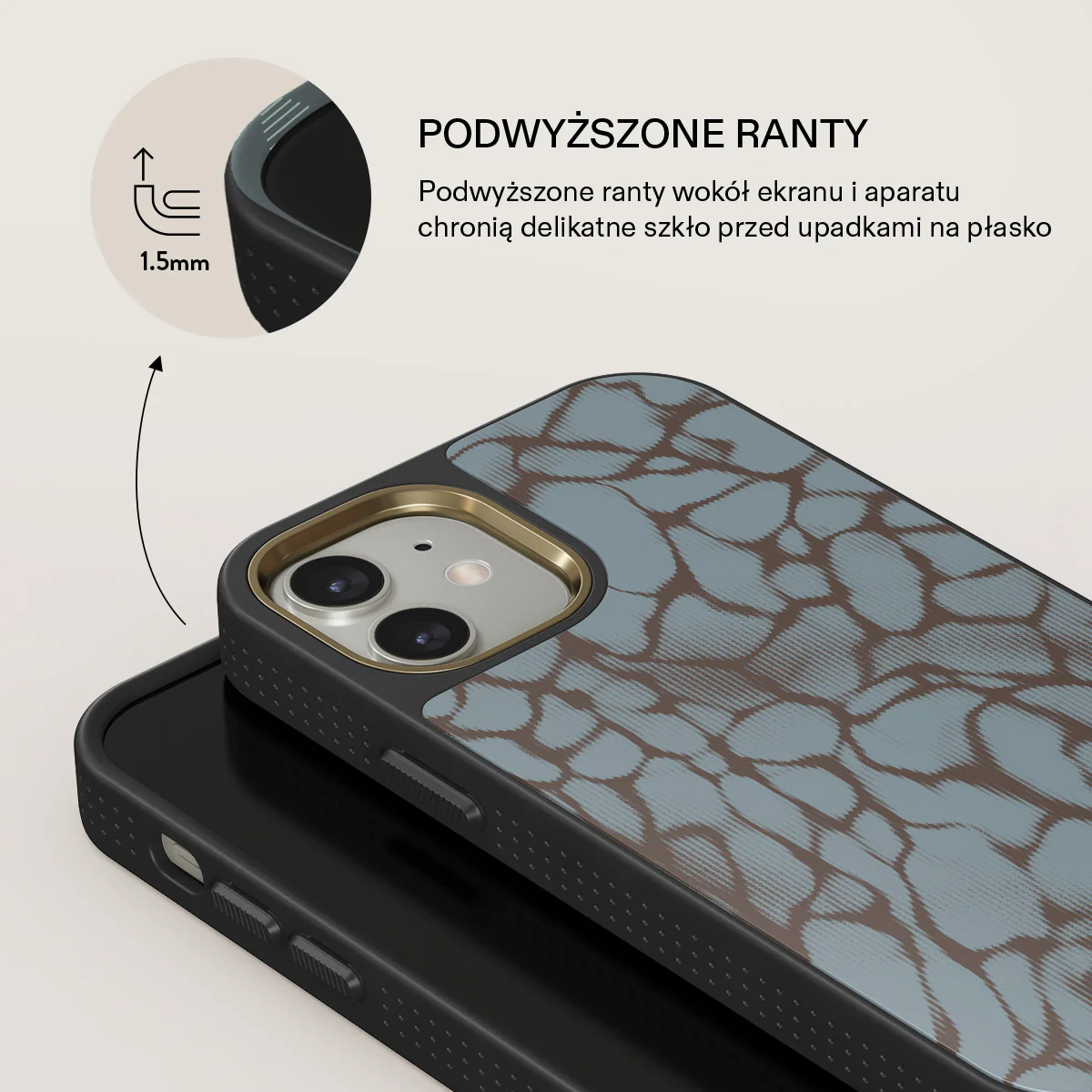 Distorsion - iPhone 12 Etui - Image 8