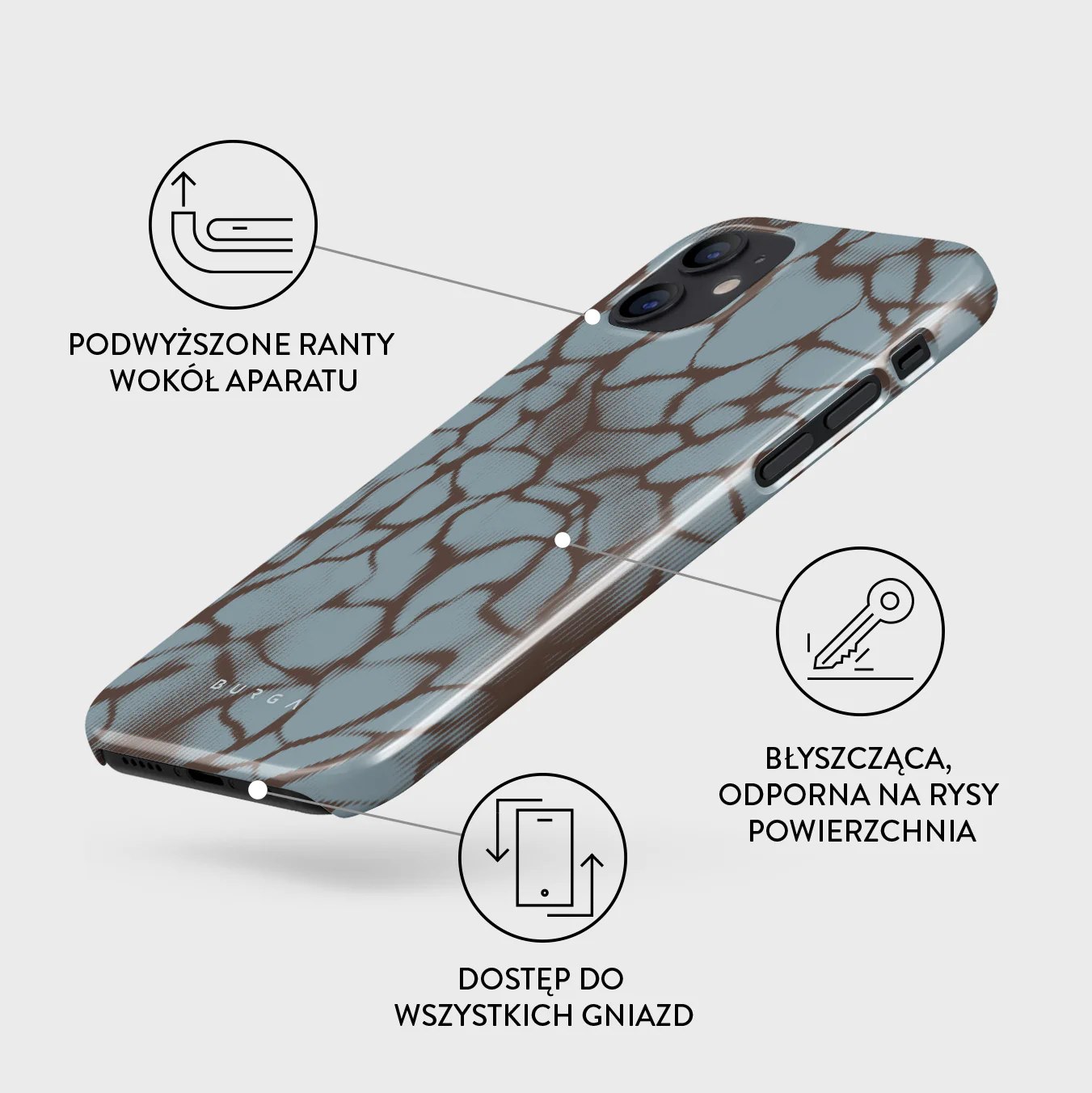 Distorsion - iPhone 12 Mini Etui - Image 3