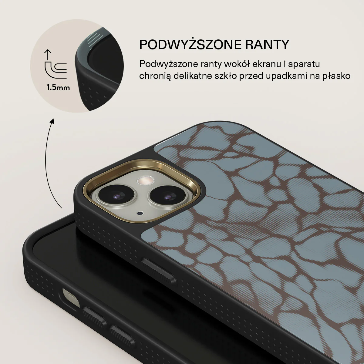 Distorsion - iPhone 13 Etui - Image 8