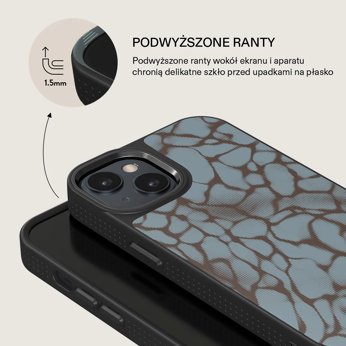 Distorsion - iPhone 14 Etui - Image 15