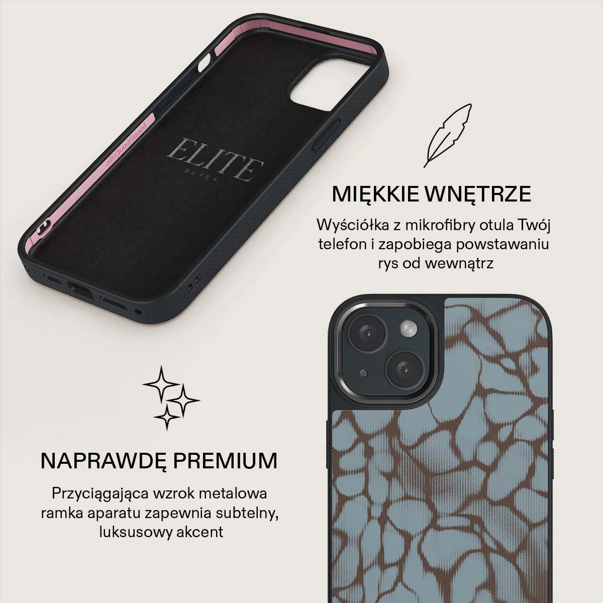 Distorsion - iPhone 15 Etui - Image 17