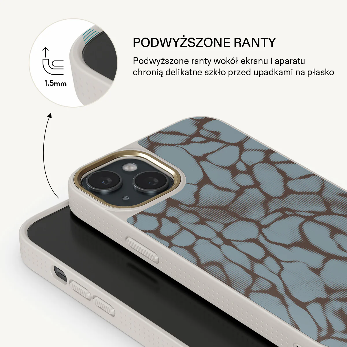 Distorsion - iPhone 15 Etui - Image 22