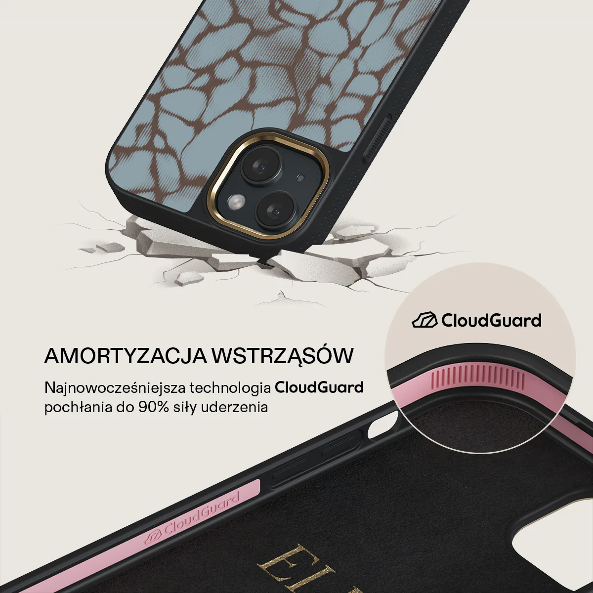 Distorsion - iPhone 15 Etui - Image 7