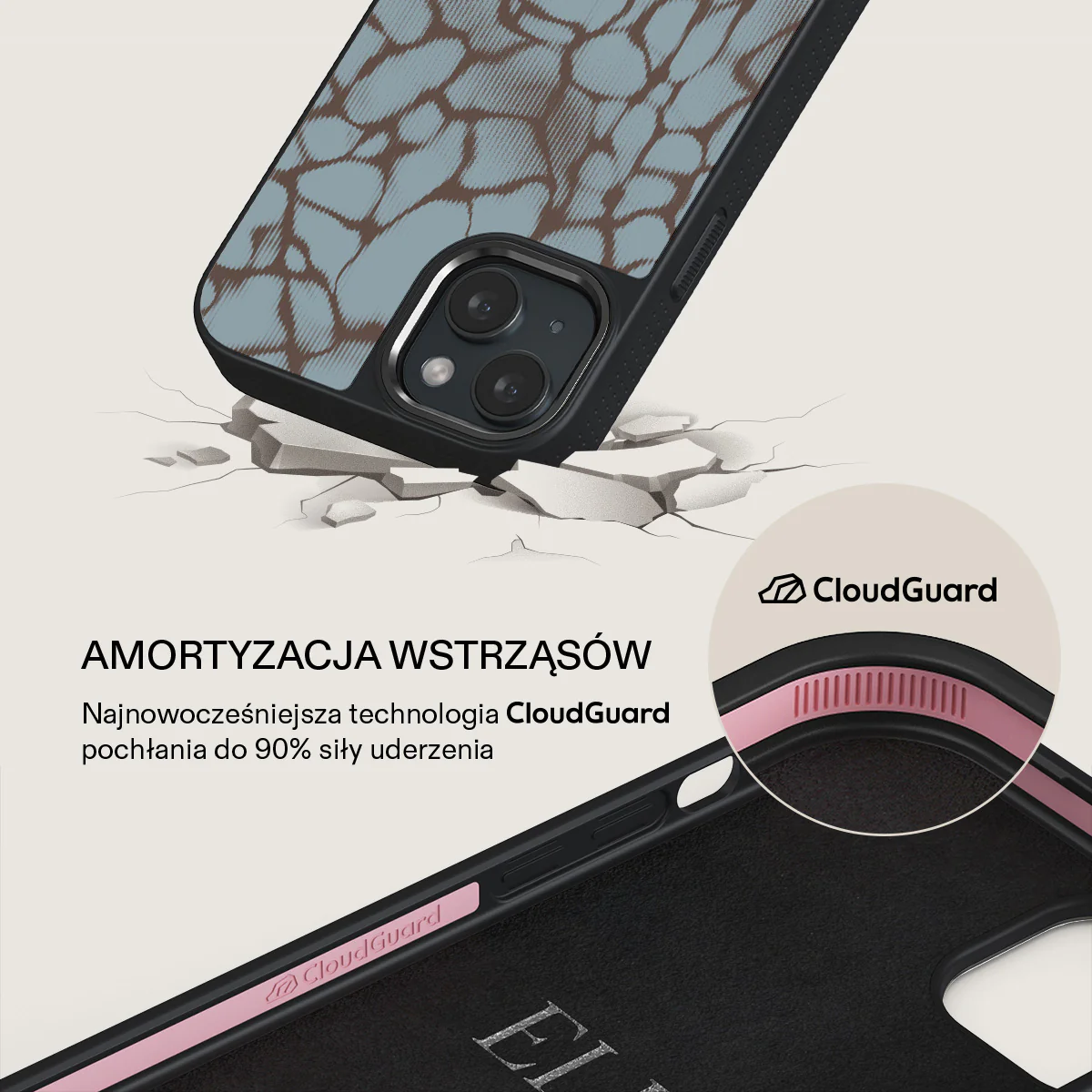 Distorsion - iPhone 15 Plus Etui - Image 14
