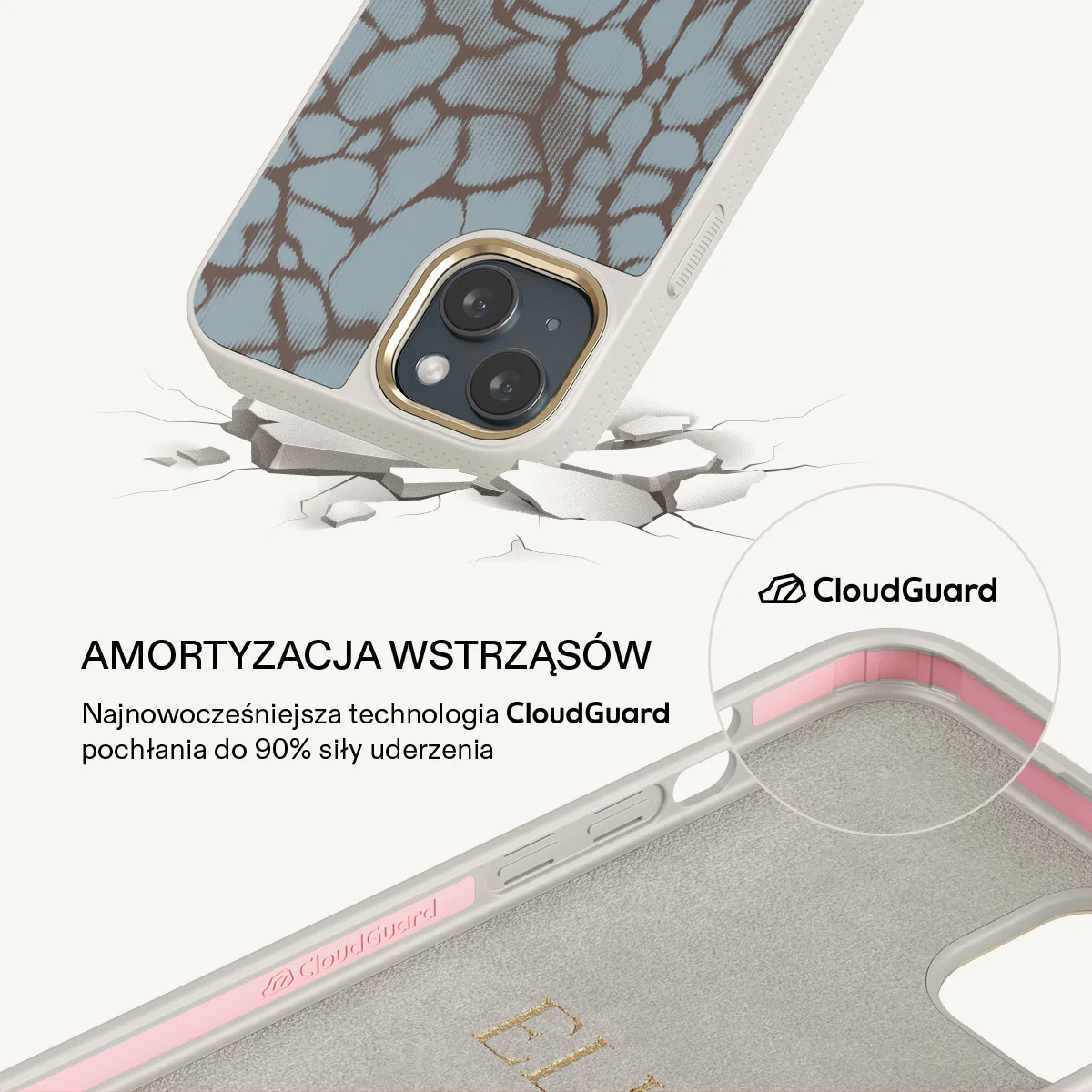 Distorsion - iPhone 15 Plus Etui - Image 21