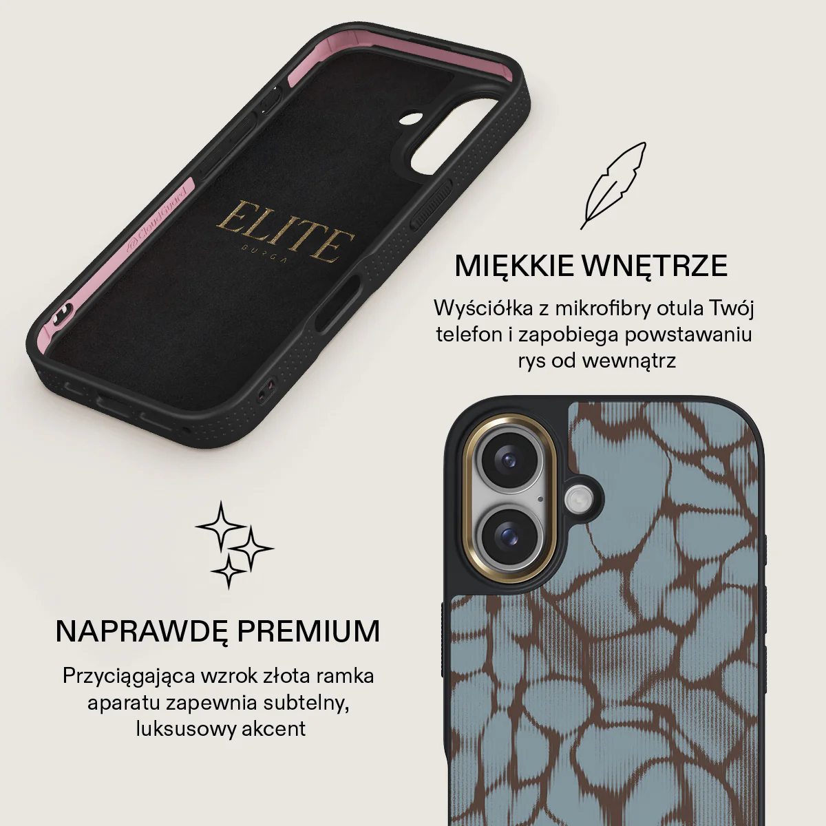 Distorsion - iPhone 16 Plus Etui - Image 11