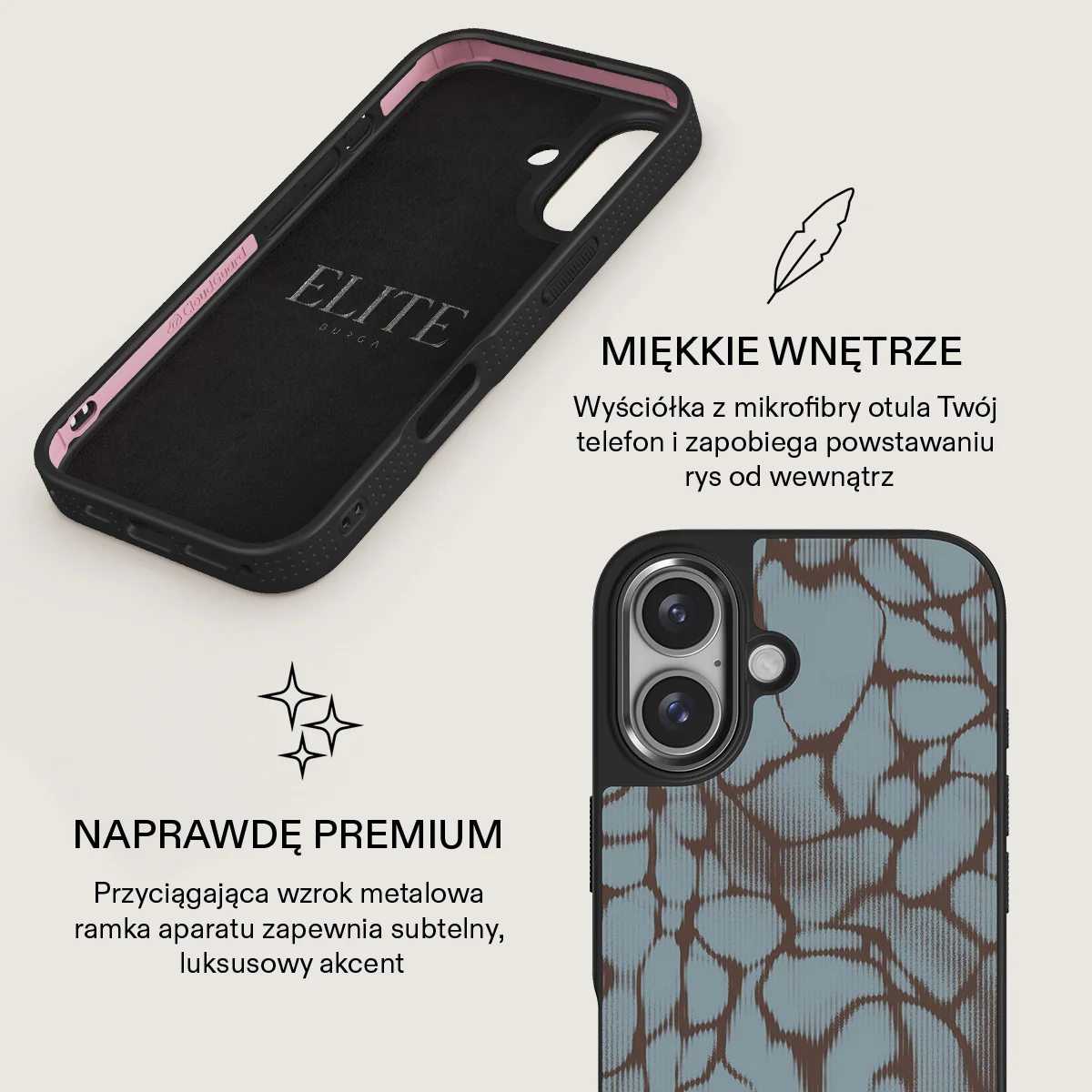 Distorsion - iPhone 16 Plus Etui - Image 18