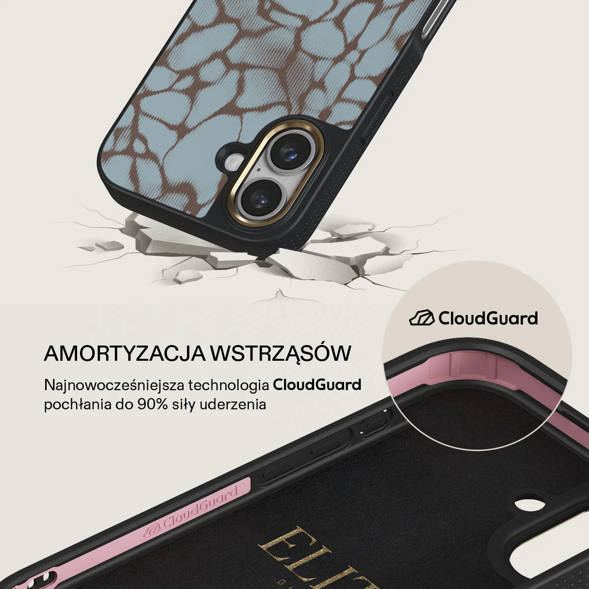Distorsion - iPhone 16 Plus Etui - Image 8