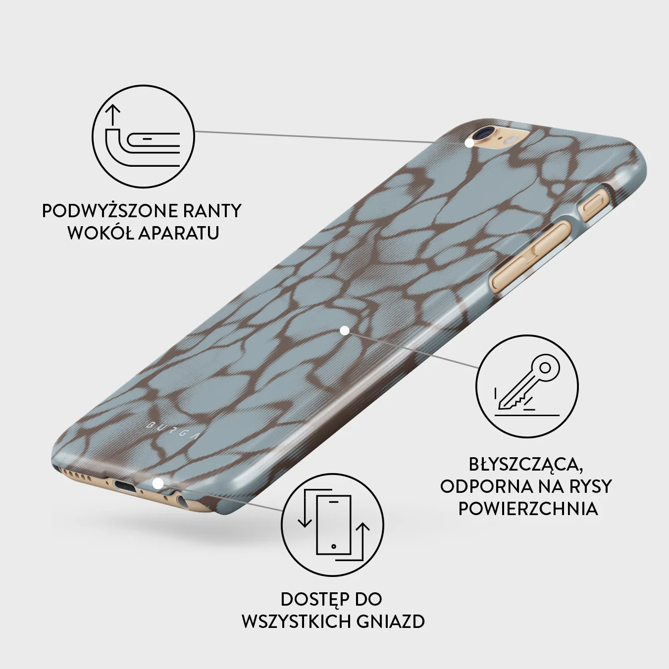 Distorsion - iPhone 6 / 6S Etui - Image 3