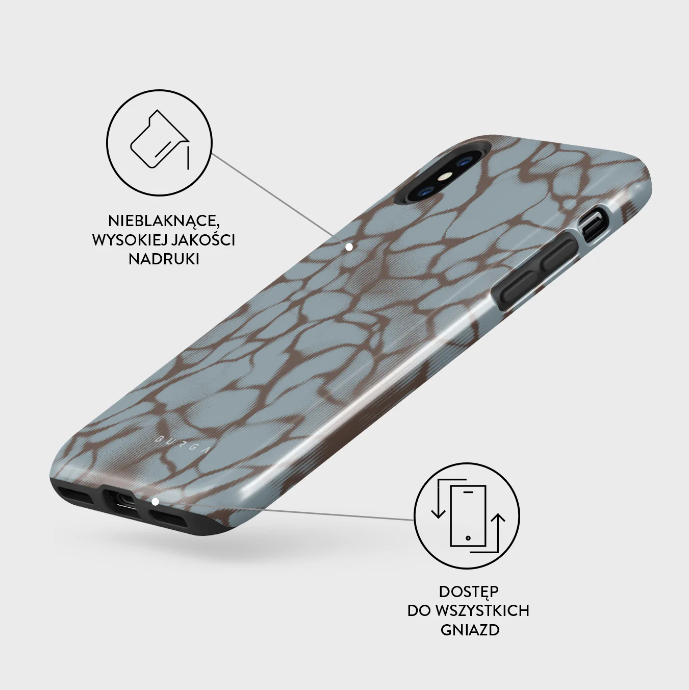 Distorsion - iPhone X / XS Etui - Image 7