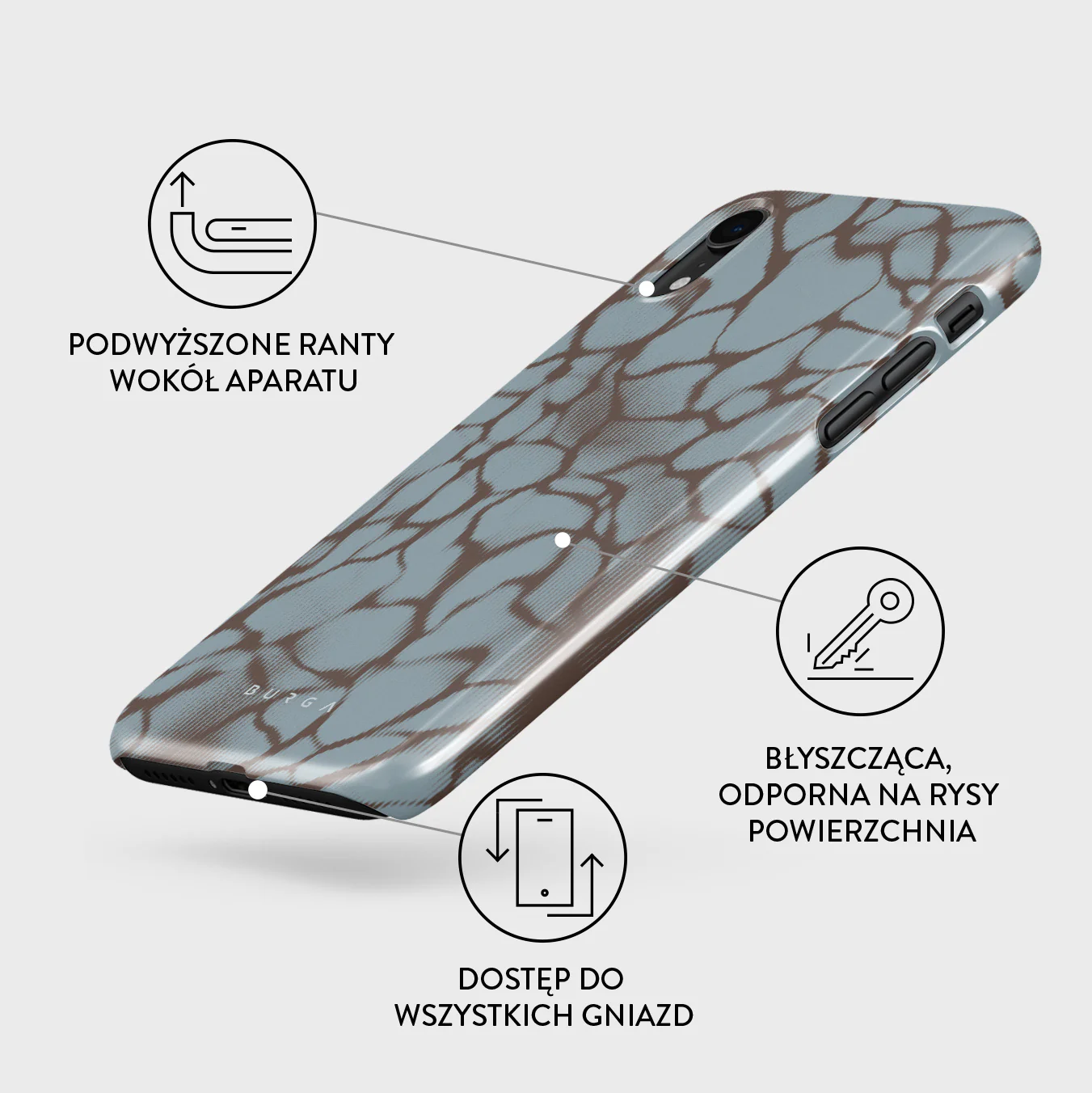 Distorsion - iPhone XR Etui - Image 3