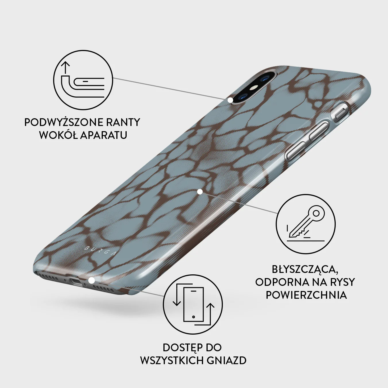 Distorsion - iPhone XS Max Etui - Image 3
