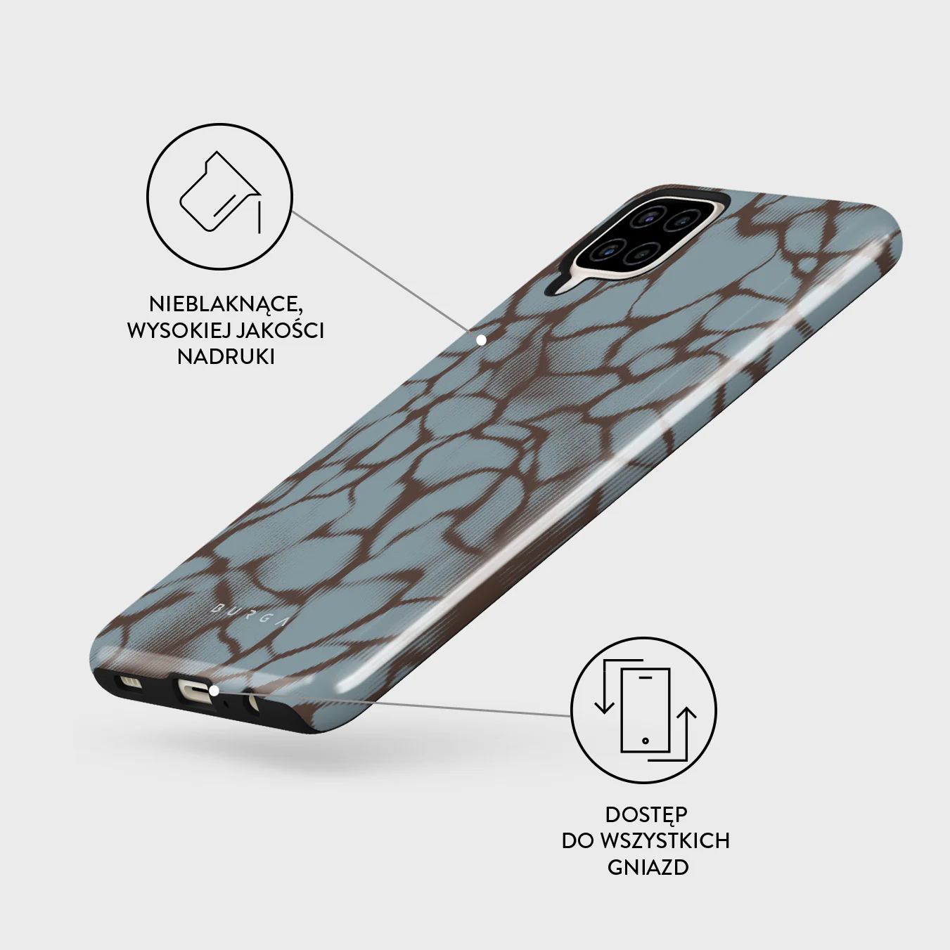 Distorsion - Samsung Galaxy A12 4G Etui - Image 3