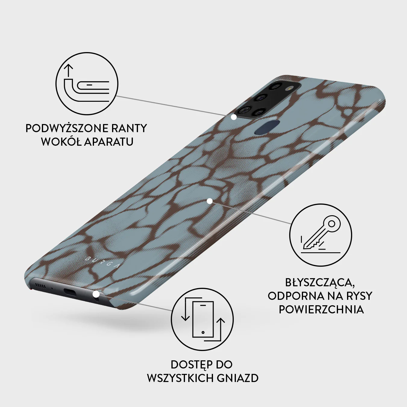 Distorsion - Samsung Galaxy A21s 4G Etui - Image 3