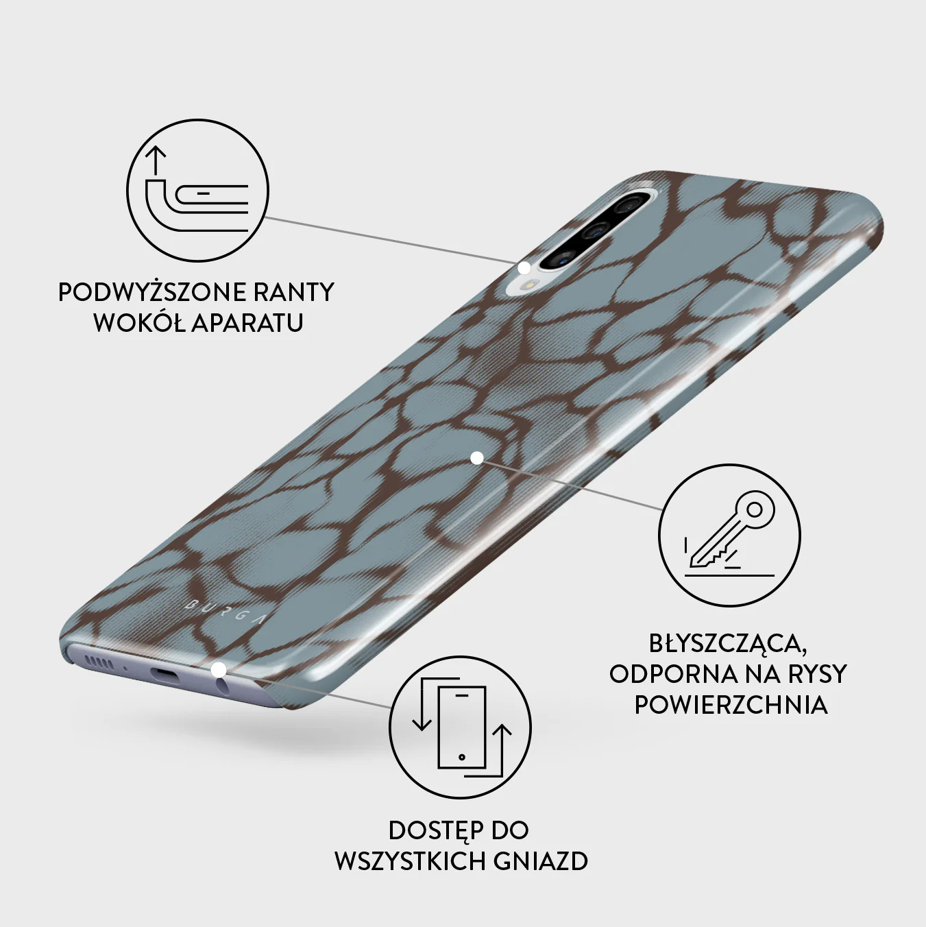 Distorsion - Samsung Galaxy A50 Etui - Image 3