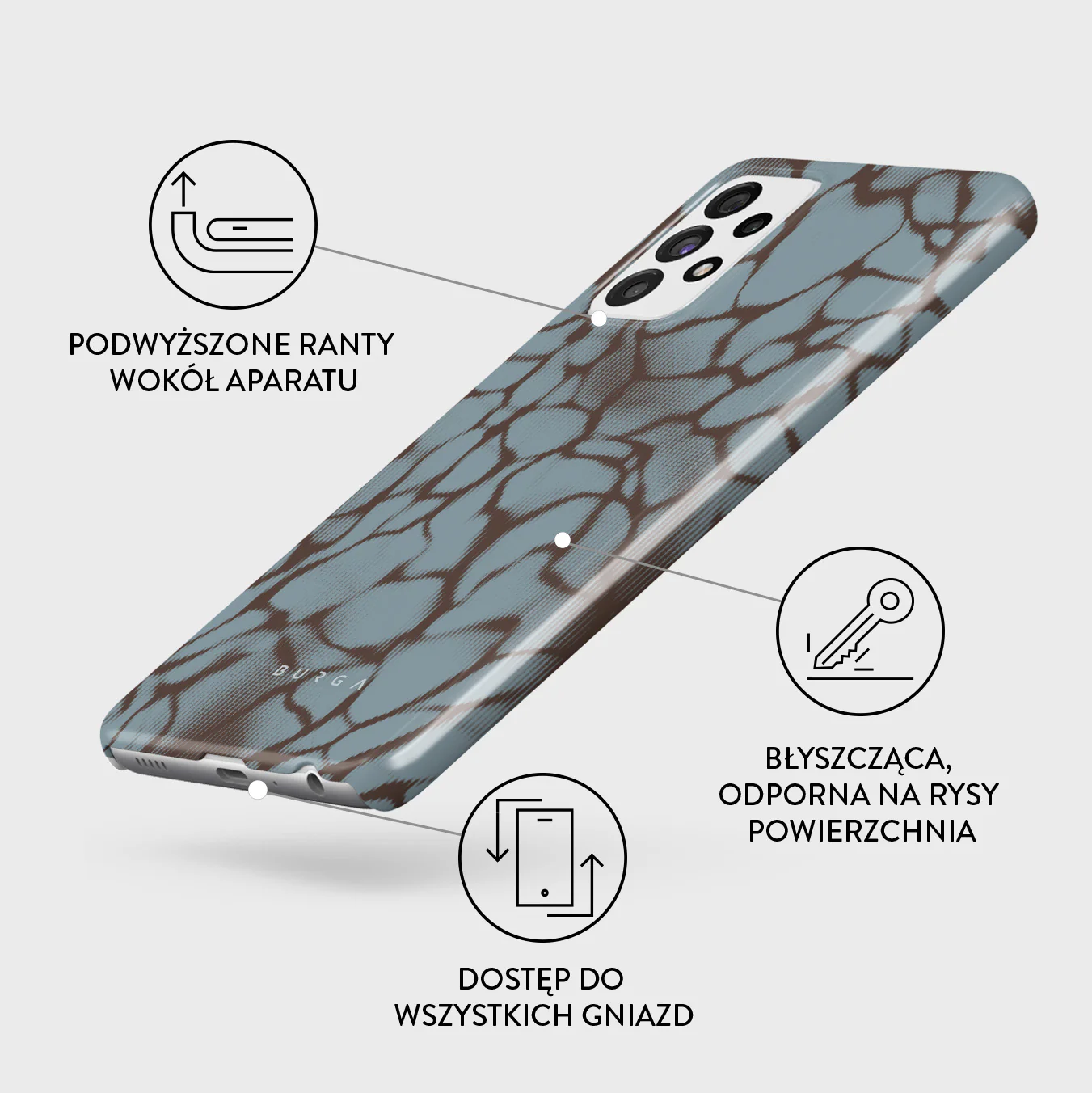Distorsion - Samsung Galaxy A72 4G / 5G Etui - Image 3