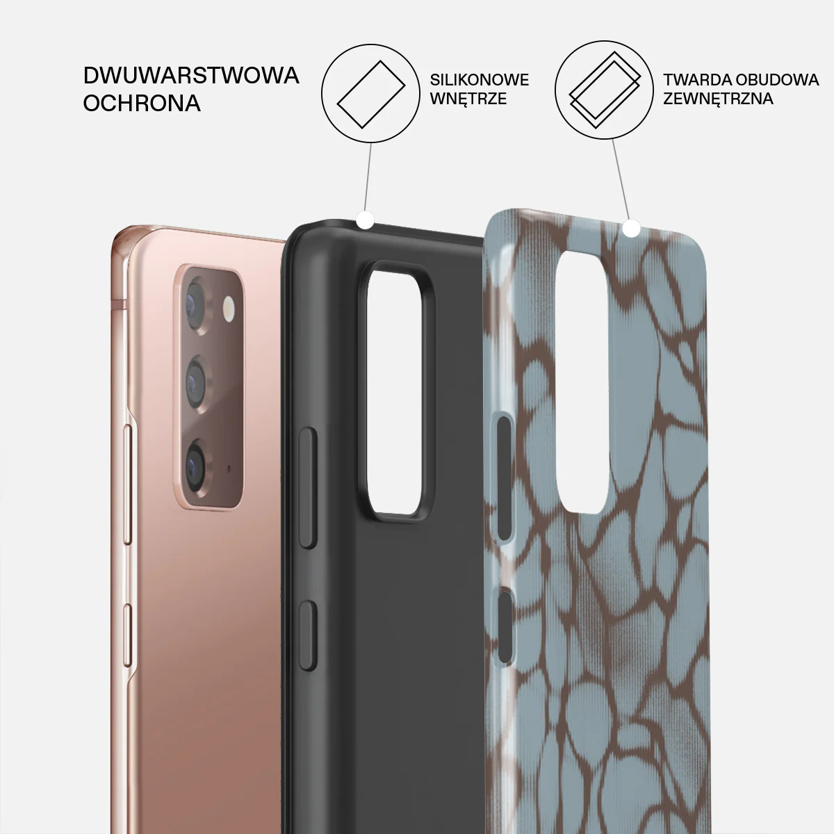 Distorsion - Samsung Galaxy Note 20 4G / 5G Etui - Image 6