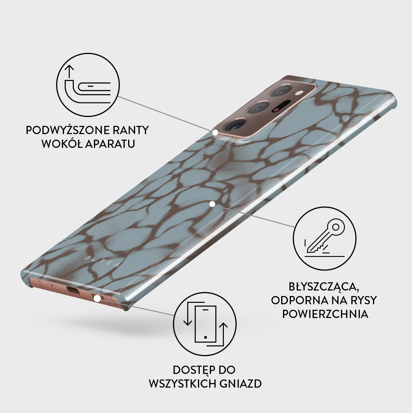 Distorsion - Samsung Galaxy Note 20 Ultra 4G / 5G Etui - Image 3