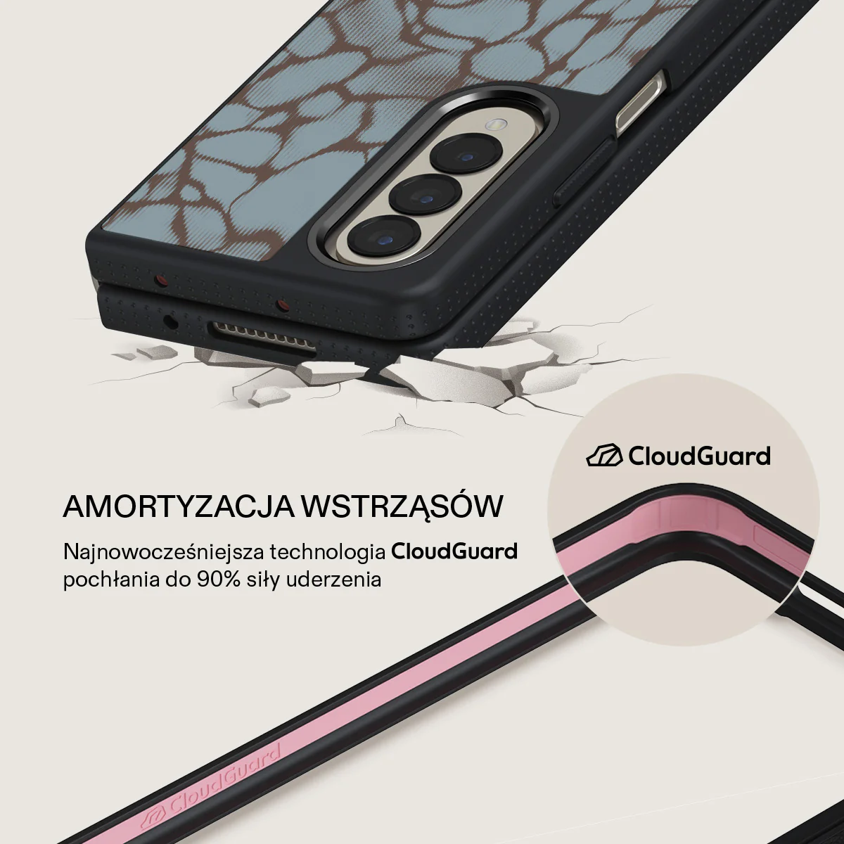 Distorsion - Samsung Galaxy Z Fold 4 Etui - Image 15