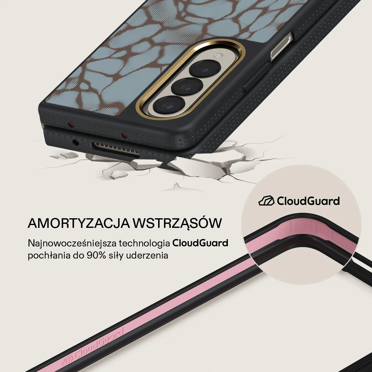 Distorsion - Samsung Galaxy Z Fold 4 Etui - Image 8